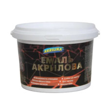 Емаль акрилова водорозчинна 0,8 л Akrilika