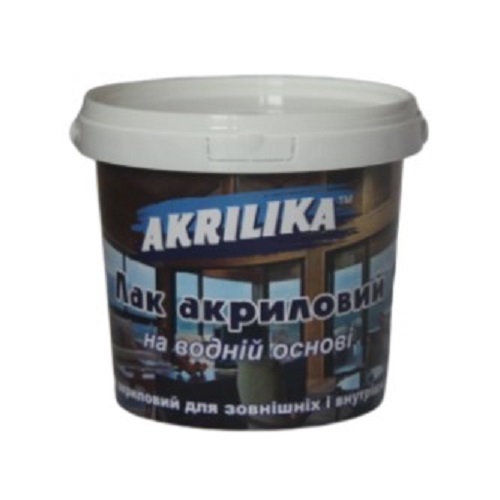 Лак акриловий гляцевий 1 л Akrilika