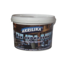 Лак акриловий гляцевий 3 л Akrilika