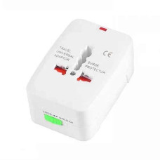 Перехідник адаптер 2USB/2.1A/Lemanso