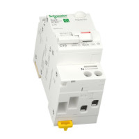 Вимикач диференціального струму 16A Schneider RESI9 1P+N 30мA C тип А