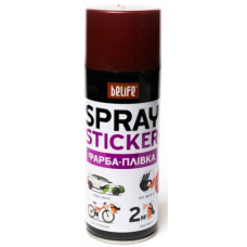 Аерозольна фарба-плівка Belife 400 ml червона