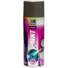 Аерозольна акрилова фарба металік Belife 400 ml срібло