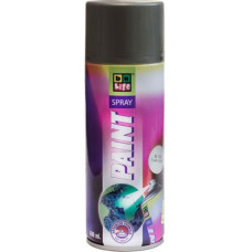 Аерозольна акрилова фарба металік Belife 400 ml срібний спалах