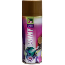 Аерозольна акрилова фарба металік Belife 400 ml золото
