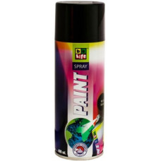 Аерозольна акрилова фарба Belife 400 ml чорна