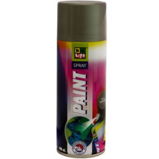 Аерозольна акрилова фарба Belife 400 ml сіра