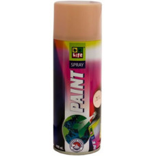 Аерозольна акрилова фарба Belife 400 ml світло-рожева