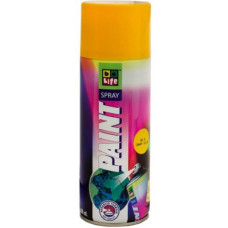 Аерозольна акрилова фарба Belife 400 ml жовта