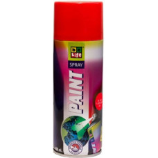 Аерозоляна флуоресцентна фарба Belife 400 ml червона