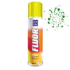 Аерозольна флуоресцентна фарба Belife 400 ml зелена