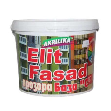Фарба фасадна База С прозора Elit Fasad 14 кг Akrilika