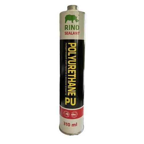 Полиуретановый герметик для швов Rino 310 мл черный