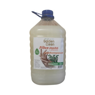 Мыло жидкое с глицерином Эвкалипт 5 л Golden Clean