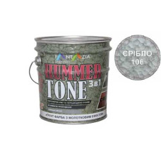 Грунт емаль Hammer Tone 3 в 1 Fantazia срібло 2,0 л