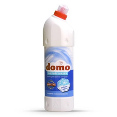 Засіб для миття унітазів сніжне сяйво лужний Domo 1 л
