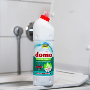 Средство для мытья унитазов свежесть леса кислотный Domo 1 л