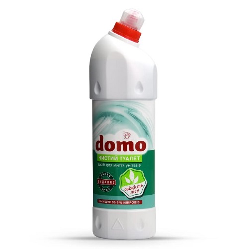 Засіб для миття унітазів свіжість лісу кислотний Domo 1 л