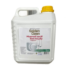 Засіб для миття посуду з гліцерином Аромат свіжої трави 5 л Golden Clean