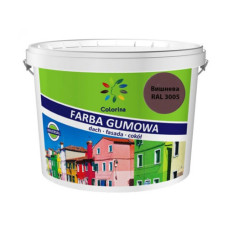 Фарба гумова вишнева 11 кг Colorina