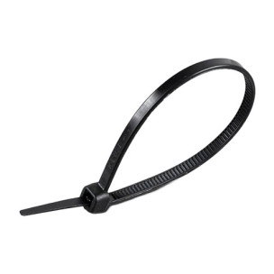 Стяжка кабельна чорна 150x3 мм (100шт/уп)