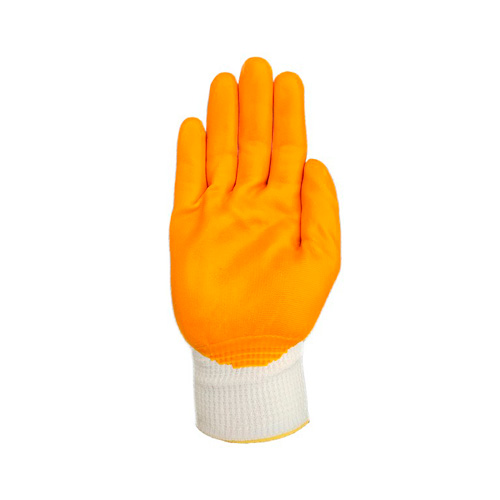 Робочі рукавички PN 7 жовтий нітрил