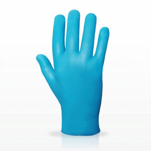 Робочі рукавички Trident одноразові нітрилові розмір M