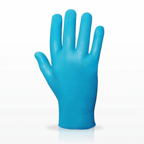 Робочі рукавички Trident одноразові нітрилові розмір L