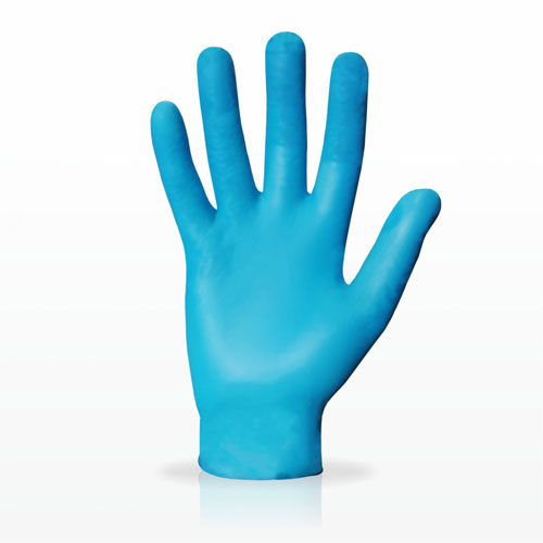 Робочі рукавички Trident одноразові нітрилові розмір M