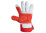 Рабочие перчатки Sigma замшевые комбинированные усиленная ладонь, размер 10,5