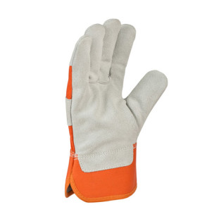 Робочі рукавички DOLONI 3854 спилкові комбіновані манжет крага, розмір 10