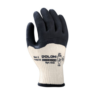 Рабочие перчатки DOLONI 4082 трикотажные с латексным обливом