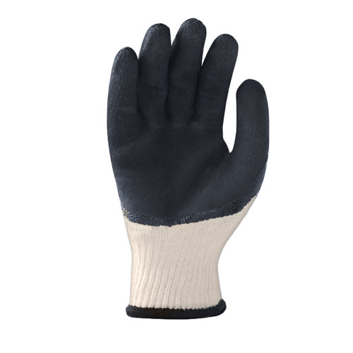 Робочі рукавички DOLONI 4082 трикотажні з латексною обливою.