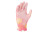 Перчатки рабочие DOLONI 4548 розовые нейлон полиуретан неполный гладкий облив