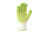 Робочі рукавички DOLONI 4552 зелений нейлон з ПВХ покриттям, неповна гладка обливка