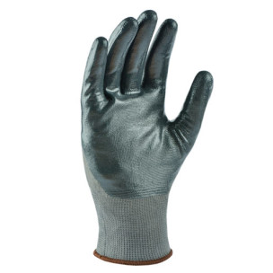 Рабочие перчатки DOLONI 4576 рабочие стрейч серый нитрил