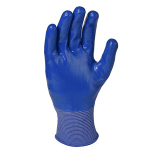 Робочі рукавички DOLONI 4581 трикотажні з нітриловим покриттям