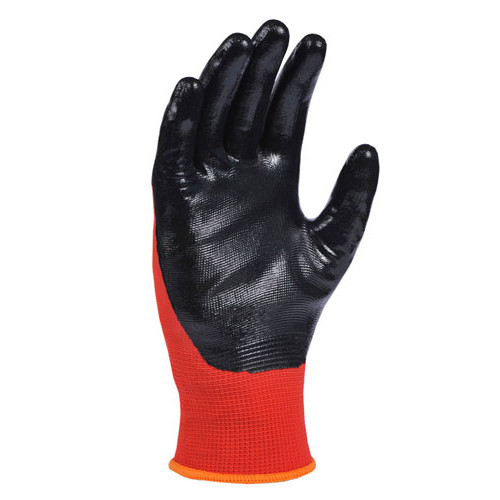 Робочі рукавички DOLONI 4585 D-OIL з нітрильною обливою розмір 8