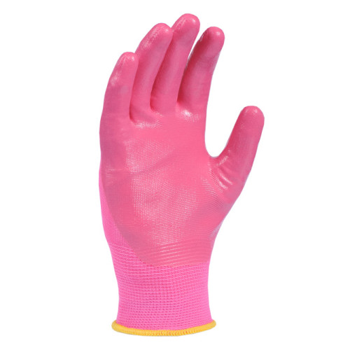Робочі рукавички DOLONI 4592 D-OIL з нітрильною обливою розмір 8