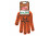 Робочі рукавички DOLONI 5664 ДКГ Зірка помаранчева 12 розмір