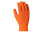 Рабочие перчатки DOLONI 794 трикотажные рабочие оранжевые с ПВХ 