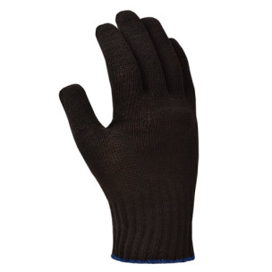Рабочие перчатки DOLONI 667 с точкой ПВХ черные