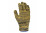 Перчатки DOLONI 4242 трикотажные желтые из пвх Рябушка 10 класс