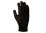 Робочі рукавички DOLONI 711 чорні ПВХ рубіновий візерунок