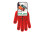 Рабочие перчатки DOLONI 4461 трикотажные рабочие красные из пвх Универсал 10 класс
