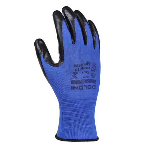 Рабочие перчатки DOLONI 4590 D-OIL с нитриловым обливом размер 10