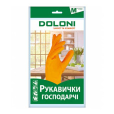Робочі рукавички DOLONI 4545 латексні господарські р.M