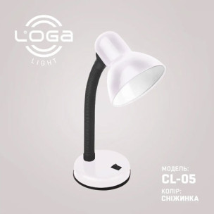 Лампа настольная Снежинка ТМ Loga CL-05