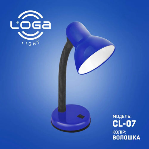 Лампа настольная Василёк ТМ Loga CL-07