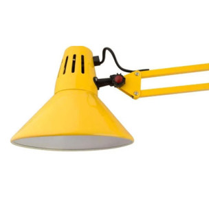 Лампа настільна зі струбциною Lemanso LMN093 жовта